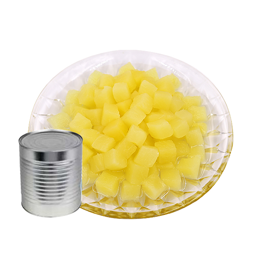 糖水蘋(píng)果丁罐頭15mm